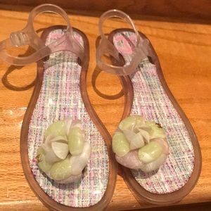 Chanel Jelly Sandal